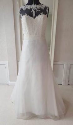 New or Second hand  White-One Yaleth wedding dress